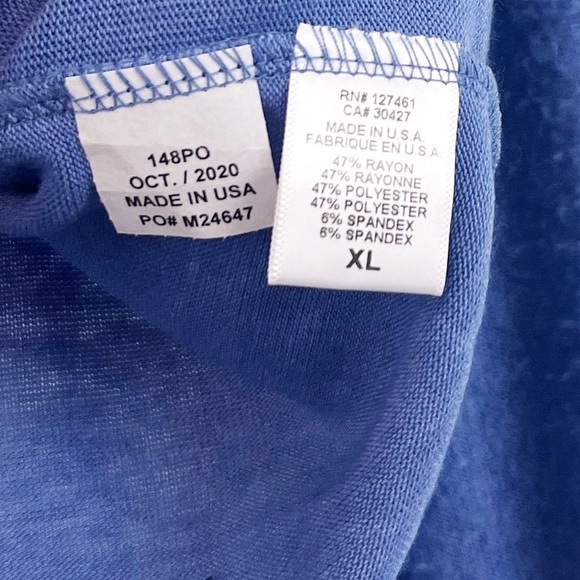 NWT Wildfox V-Neck Baggy Beach Jumper in Dusk Blue - Picture 7 of 7